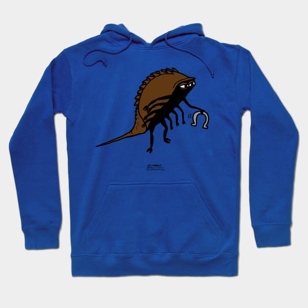 Horseshoe Crab with a Horse Shoe Hoodie by OutToLunch